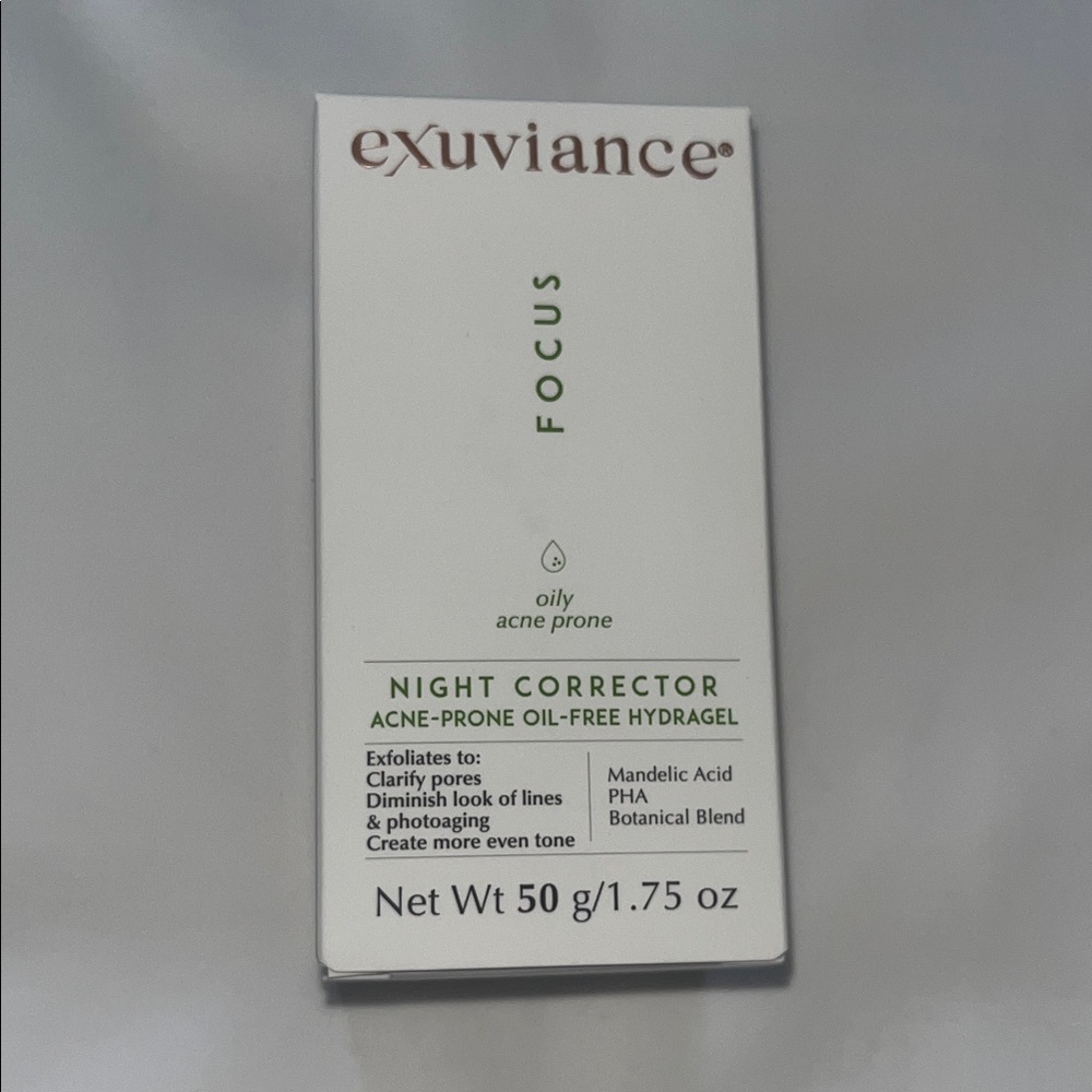 Exuviance Focus Night Corrector -  never opened